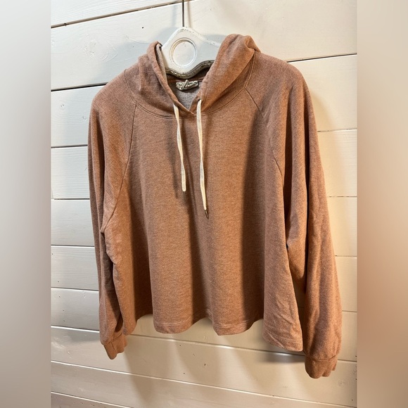 MOHNTON MADE - Terracotta Brown Hooded Sweatshirt (3X) - Picture 3 of 6